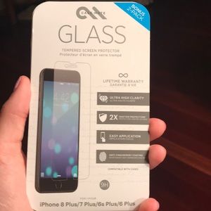 Glass screen protectors